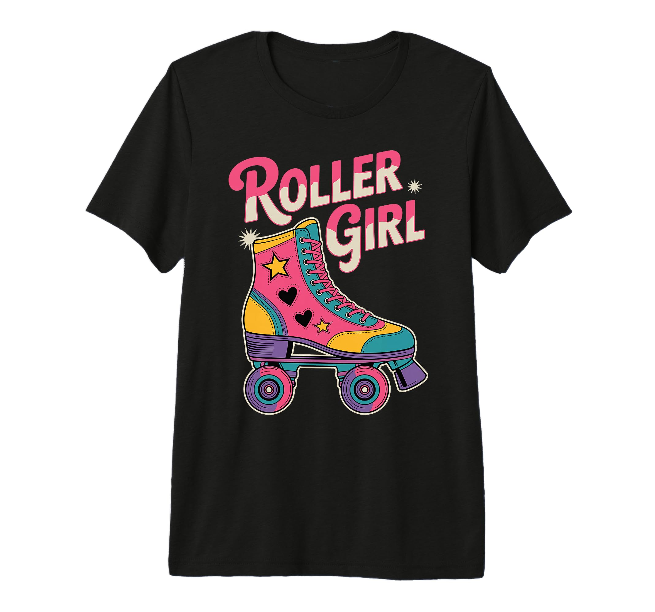 Roller Colorful 90S 80S Roller T-Shirt - Casual Everyday Wear for Adults - T-Shirt, Sweatshirt, Hoodie
