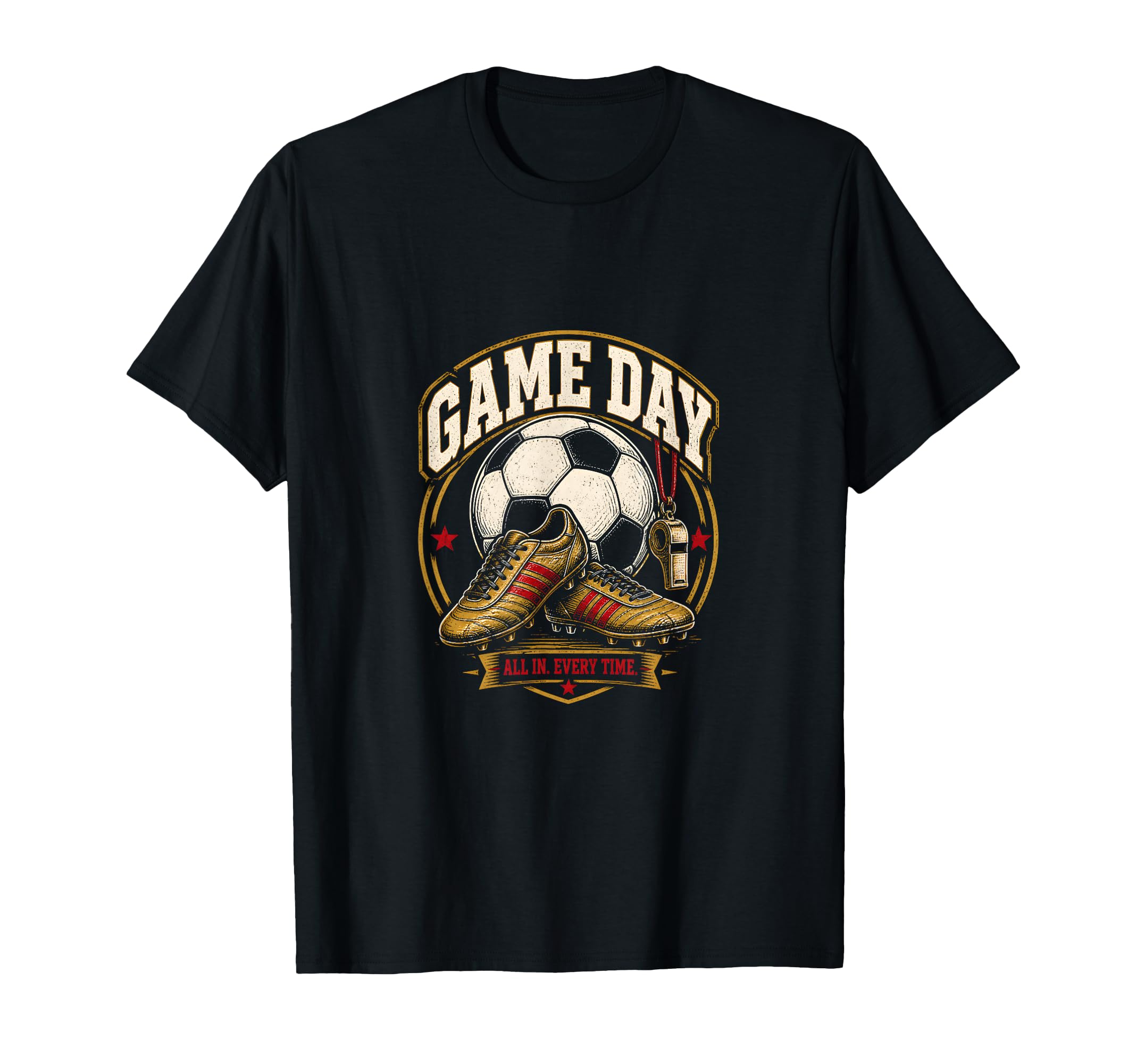 Soccer Referee Whistle T-Shirt - Minimalist Print Unisex - T-Shirt, Sweatshirt, Hoodie
