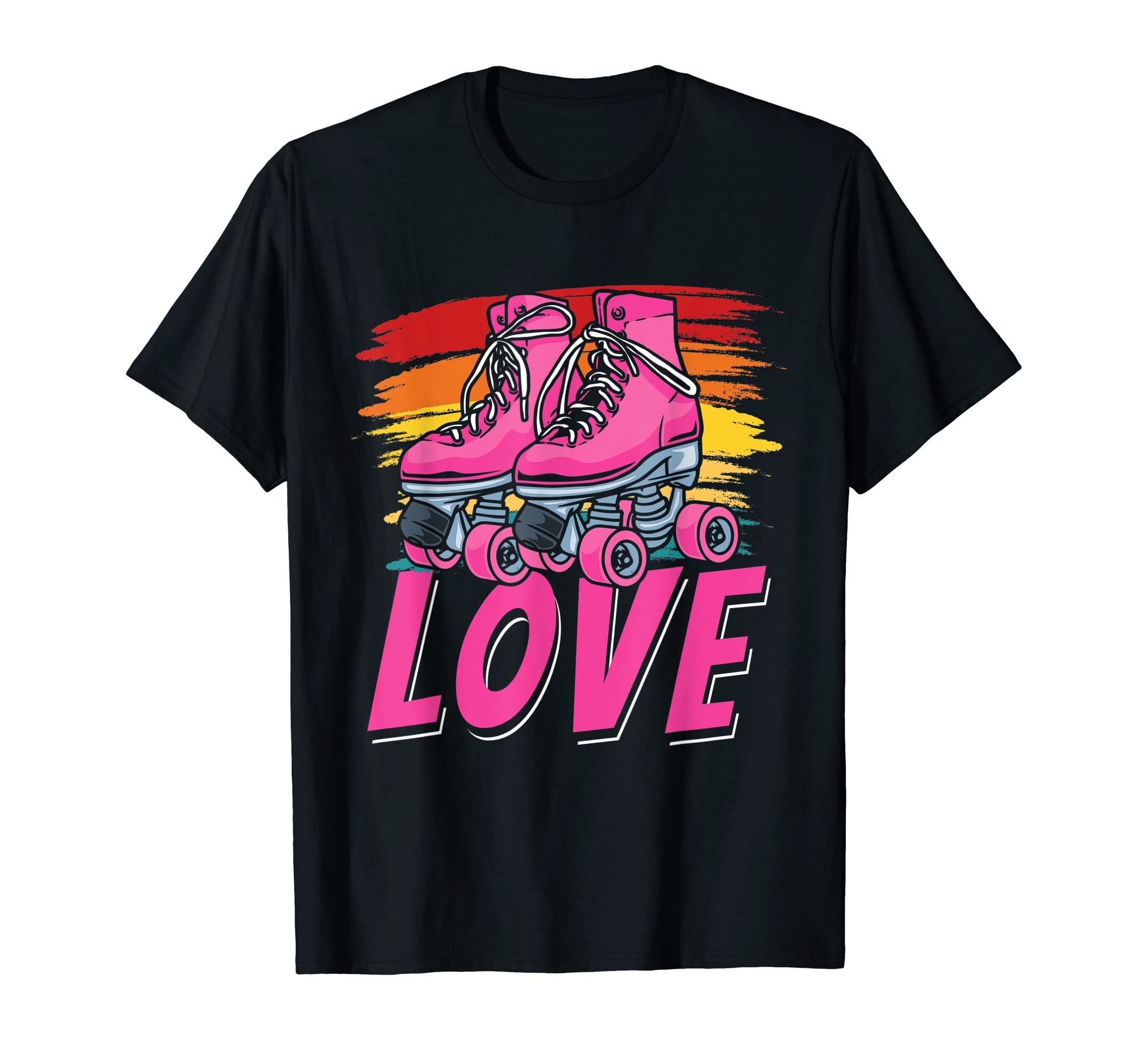 Roller Skates Roller Skating Sweatshirt - Aesthetic Graphic Men Women - T-Shirt, Sweatshirt, Hoodie