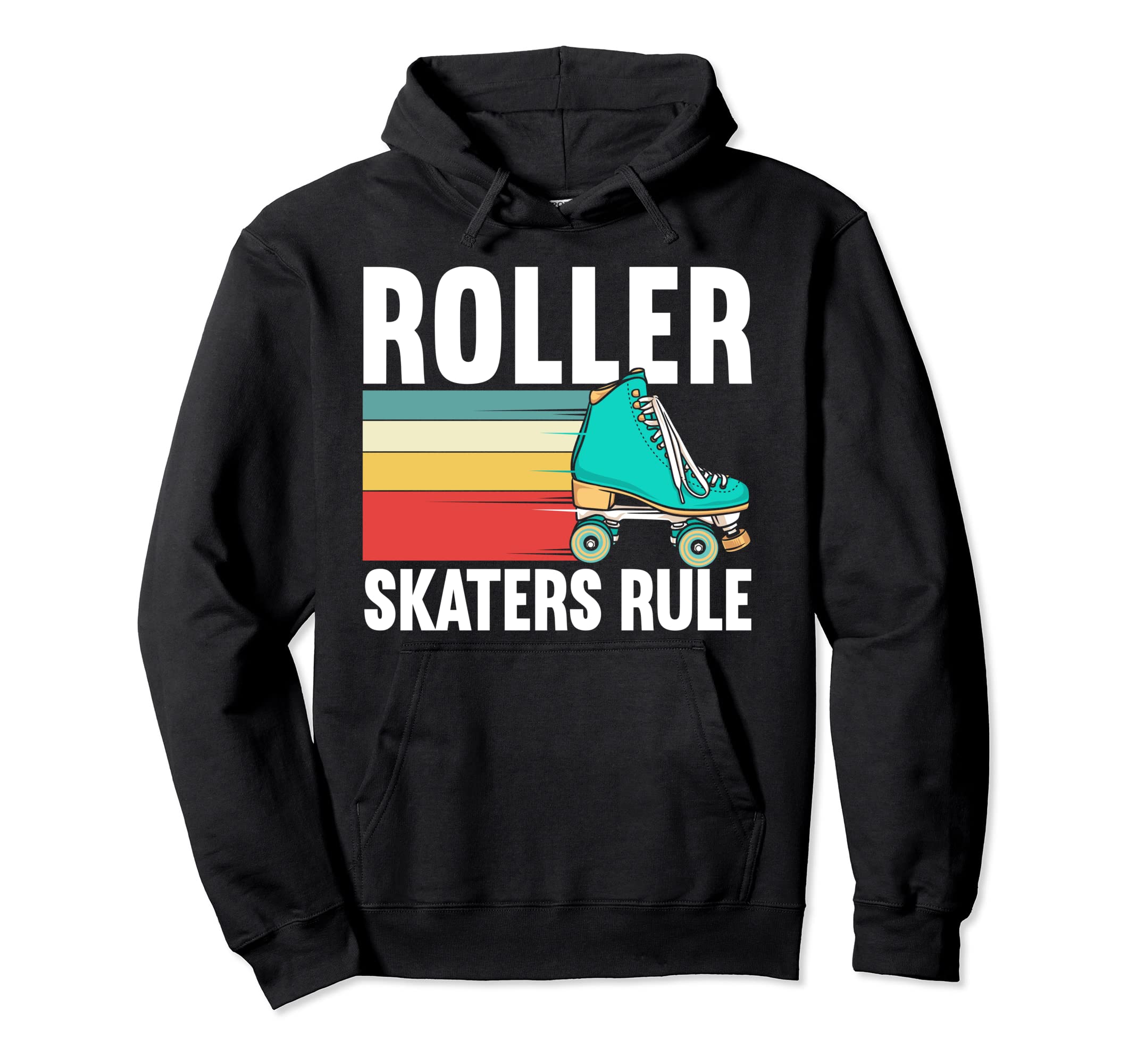 Roller Skating Roller Skater Hoodie - Custom Art Print Unisex - T-Shirt, Sweatshirt, Hoodie