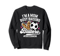 Busy Raising Ballers Soccer Mom Sweatshirt - Novelty Apparel for Adults - T-Shirt, Sweatshirt, Hoodie
