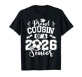 Proud Cousin 2026 Senior Soccer Ball T-Shirt - Unique Graphic for Adults - T-Shirt, Sweatshirt, Hoodie