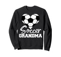 Soccer Grandma Heart Funny Heartfelt Sweatshirt - Unique Graphic Unisex - T-Shirt, Sweatshirt, Hoodie