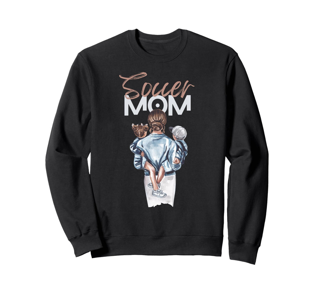 Soccer Mom Mothers Day Sweatshirt - Minimalist Print Unisex - T-Shirt, Sweatshirt, Hoodie