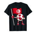 Tunisia Soccer Jersey Tunisian Flag T-Shirt - Fun Novelty Design Men Women - T-Shirt, Sweatshirt, Hoodie