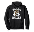 4Th Birthday Soccer Ball Leopard Heart Hoodie - Streetwear Style Men Women - T-Shirt, Sweatshirt, Hoodie