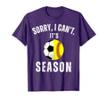 Sorry I Cant Its Soccer And Softball T-Shirt - Minimalist Print Men Women - T-Shirt, Sweatshirt, Hoodie