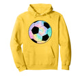 Tie Dye Soccer Player Coach Fan Team Hoodie - Novelty Apparel for Adults - T-Shirt, Sweatshirt, Hoodie