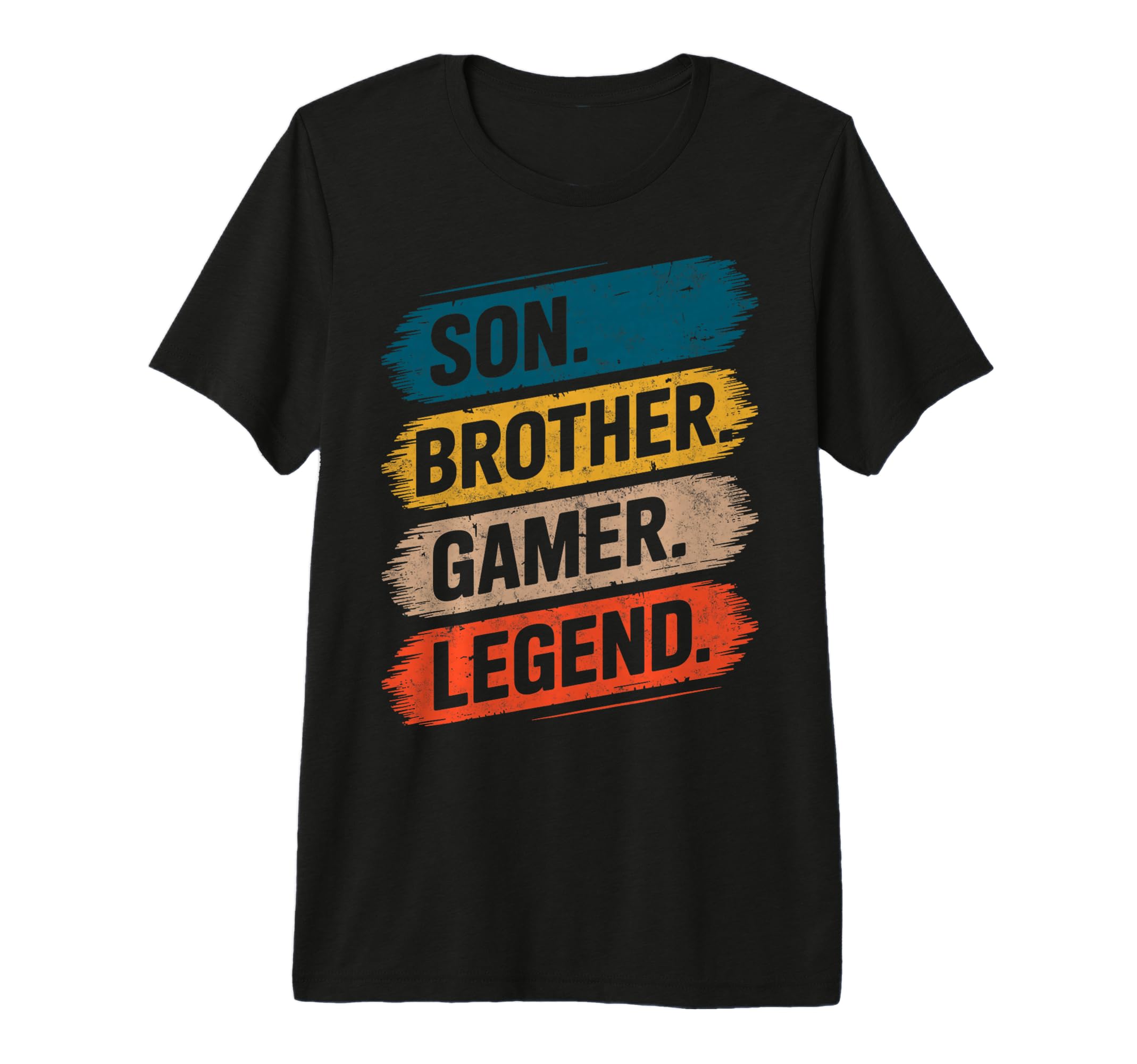Son Brother Gamer Legend Video Game Gaming T-Shirt - Unique Graphic Unisex - T-Shirt, Sweatshirt, Hoodie