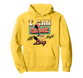 Arcade Joystick I Can Game All Night Long Hoodie - Graphic Print Unisex - T-Shirt, Sweatshirt, Hoodie
