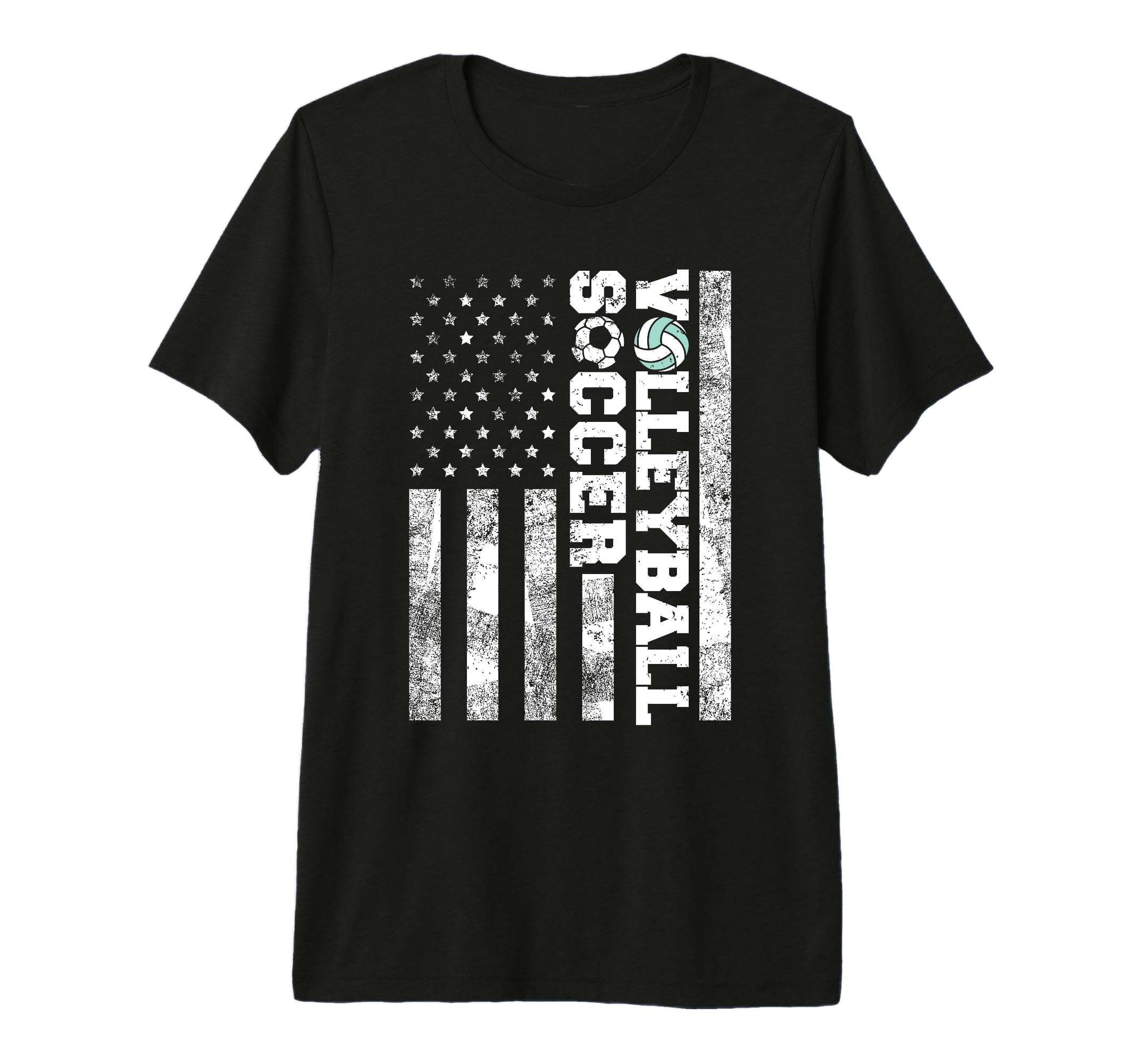 American Distressed Flag Funny T-Shirt - Fun Novelty Design for Adults - T-Shirt, Sweatshirt, Hoodie