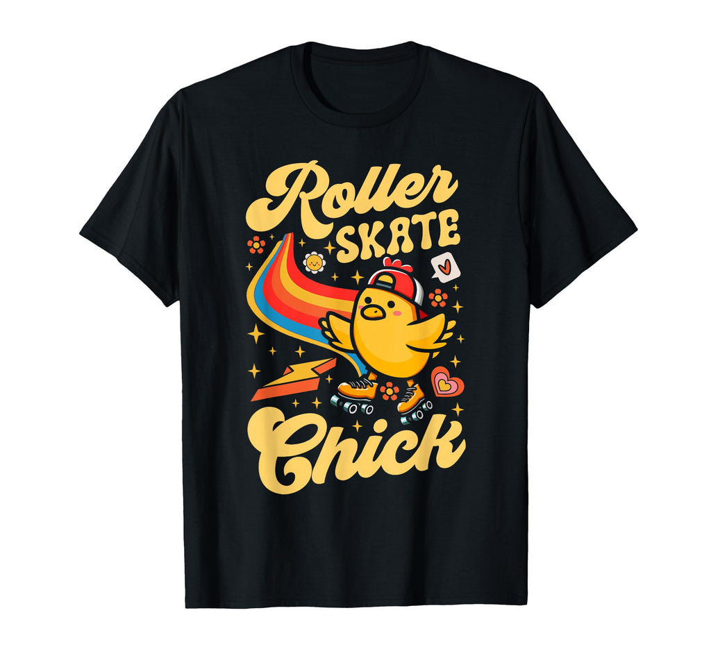 Roller Skating Skate 1970S T-Shirt - Casual Everyday Wear for Adults - T-Shirt, Sweatshirt, Hoodie