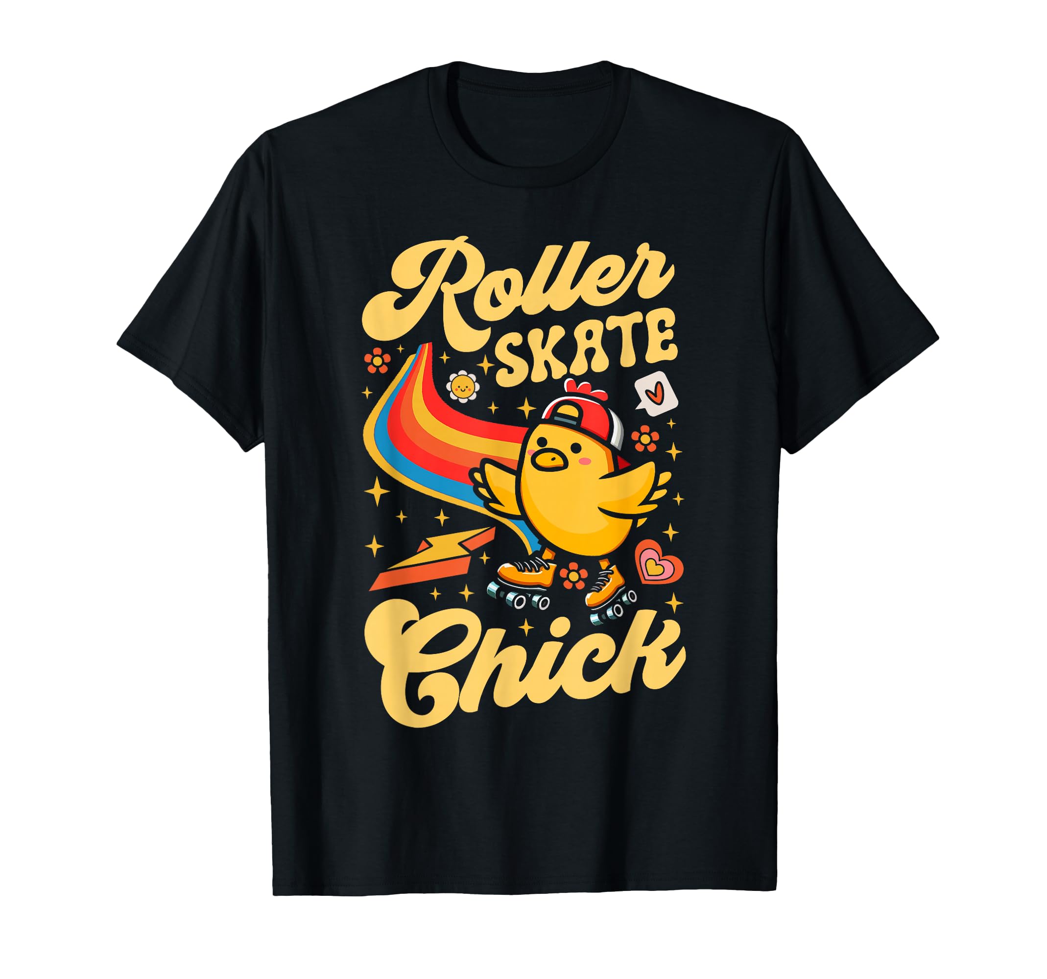Roller Skating Skate 1970S T-Shirt - Casual Everyday Wear for Adults - T-Shirt, Sweatshirt, Hoodie