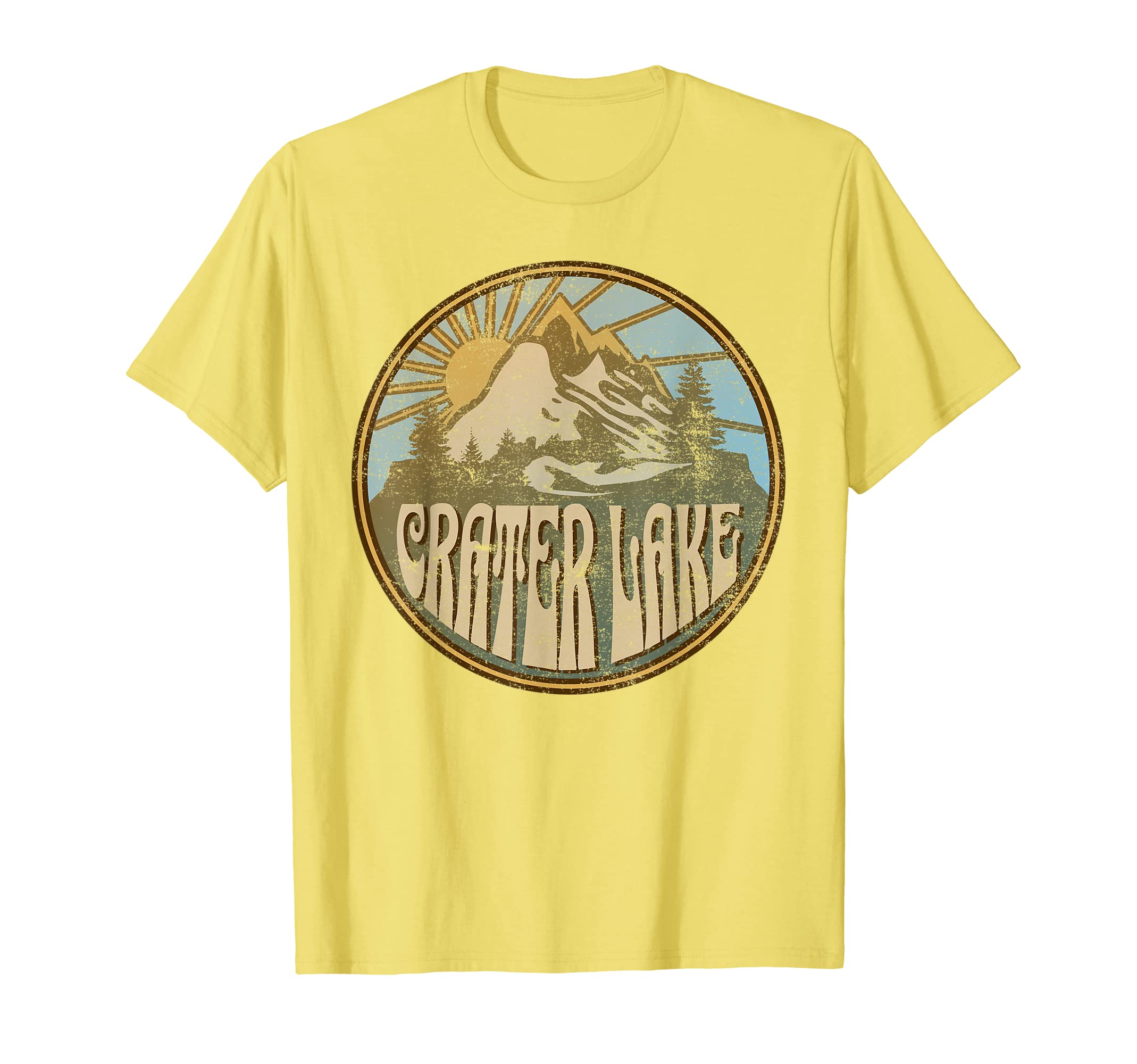 Crater Lake National Park Nature T-Shirt - Fun Novelty Design Men Women - T-Shirt, Sweatshirt, Hoodie