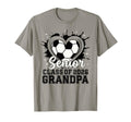 Senior Grandpa Class 2026 Soccer Drip T-Shirt - Minimalist Print Unisex - T-Shirt, Sweatshirt, Hoodie