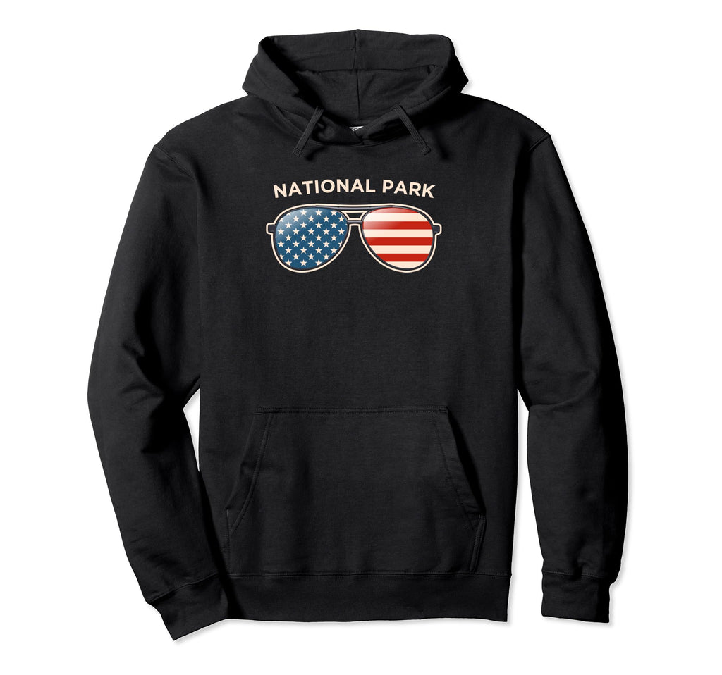 National Park Nj Us Flag Hoodie - Casual Everyday Wear for Adults - T-Shirt, Sweatshirt, Hoodie