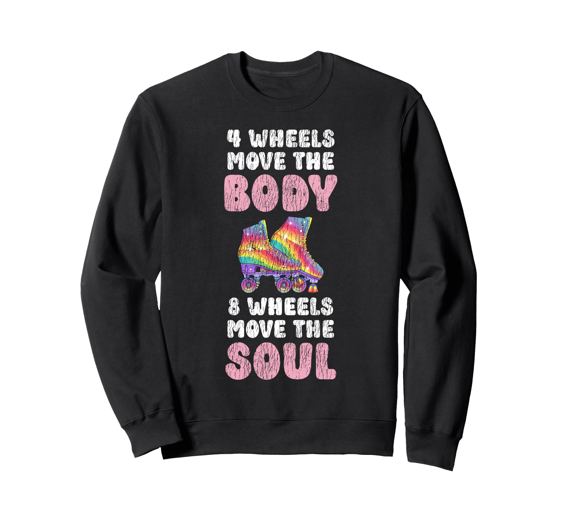 Roller Skating Skate 1970S 4 Sweatshirt - Streetwear Style Men Women - T-Shirt, Sweatshirt, Hoodie