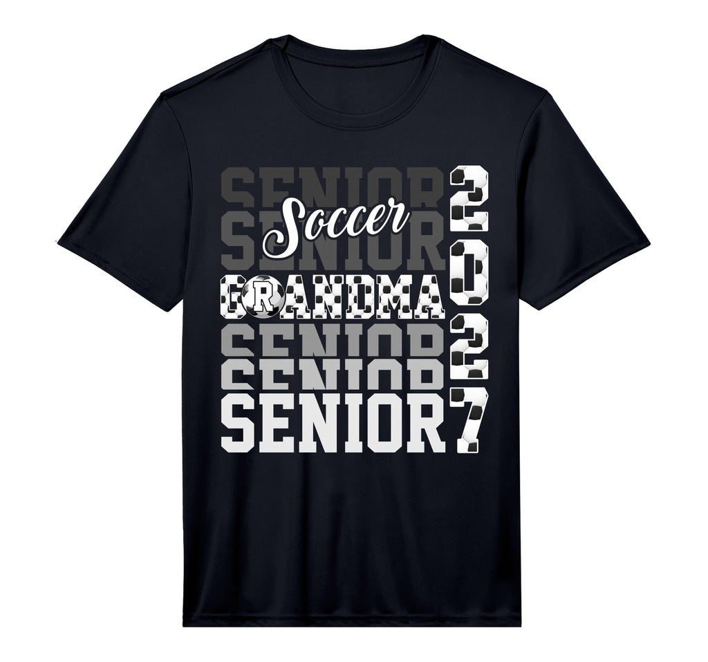 Senior 2027 Soccer Grandma Proud Family T-Shirt - Novelty Apparel Unisex - T-Shirt, Sweatshirt, Hoodie