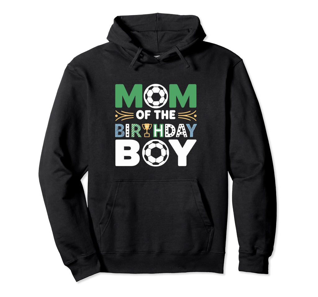 Mom And Dad Birthday Soccer Family Hoodie - Custom Art Print for Adults - T-Shirt, Sweatshirt, Hoodie