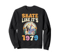 Roller Skating 70S 80S Roller Skate Sweatshirt - Streetwear Style Unisex - T-Shirt, Sweatshirt, Hoodie