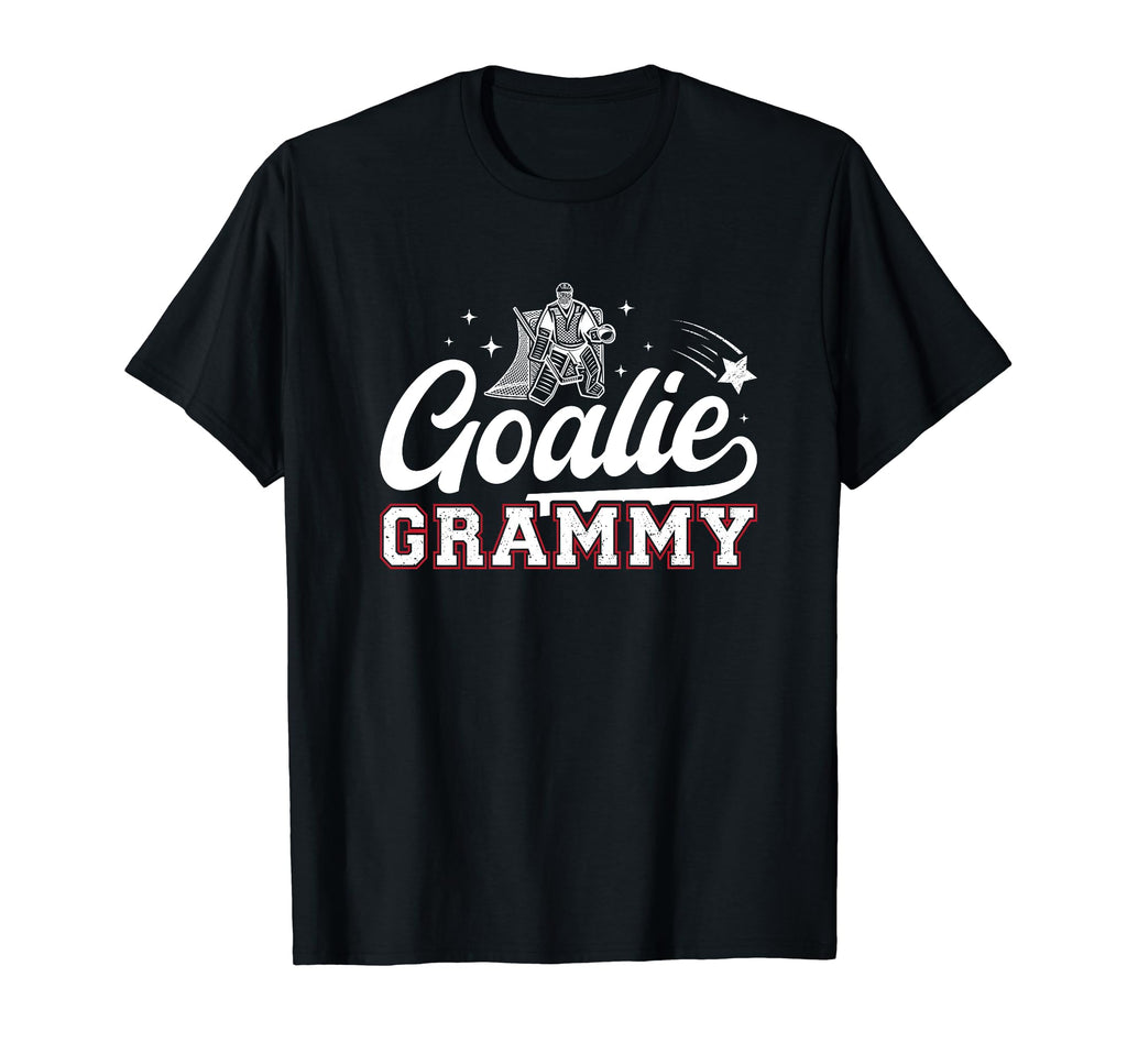 Ice Hockey Goalie Grammy Ice Hockey T-Shirt - Trendy Graphic Unisex - T-Shirt, Sweatshirt, Hoodie