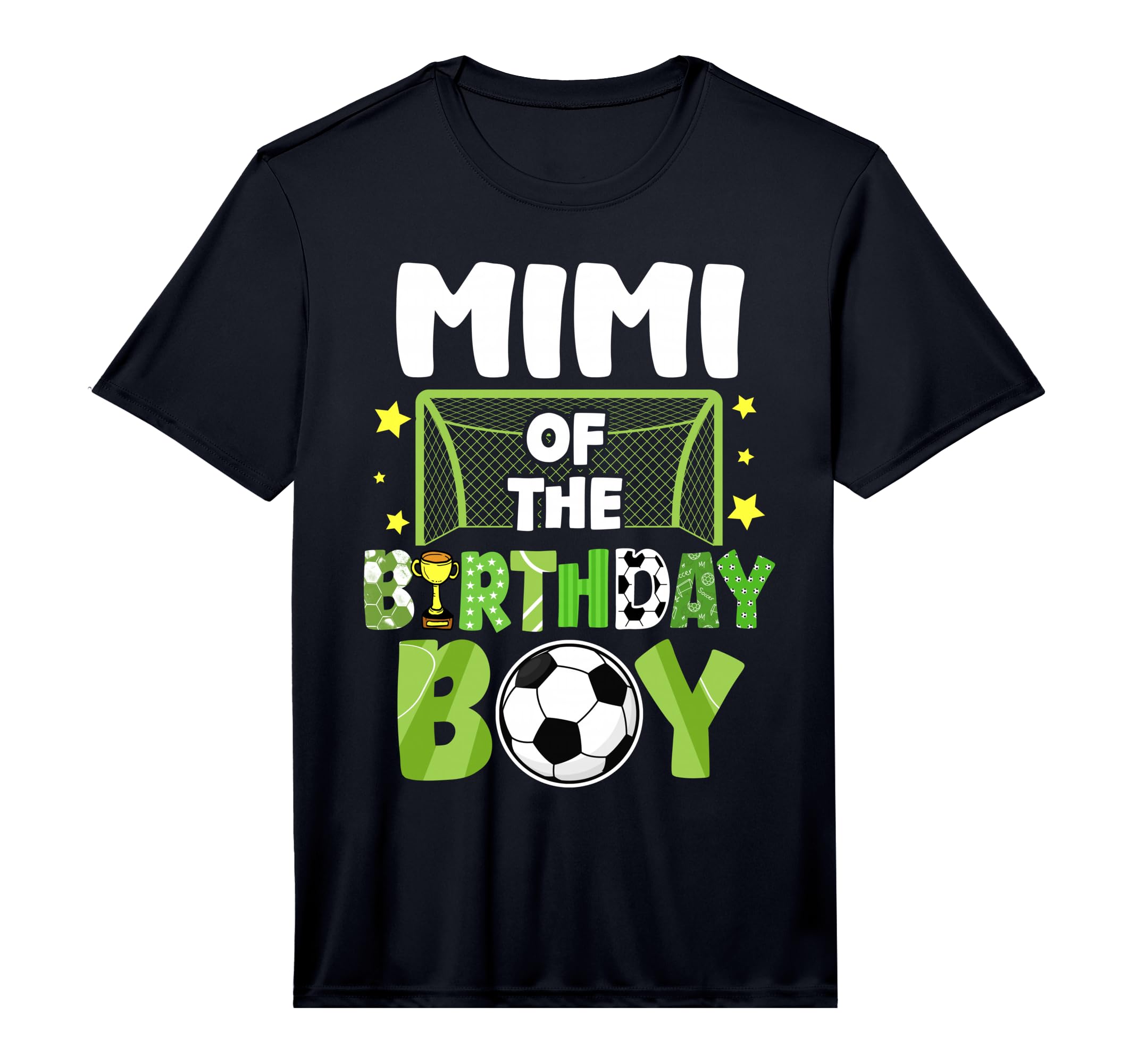 Mens Soccer Mimi Birthday Party Soccer T-Shirt - Fun Novelty Design Unisex - T-Shirt, Sweatshirt, Hoodie