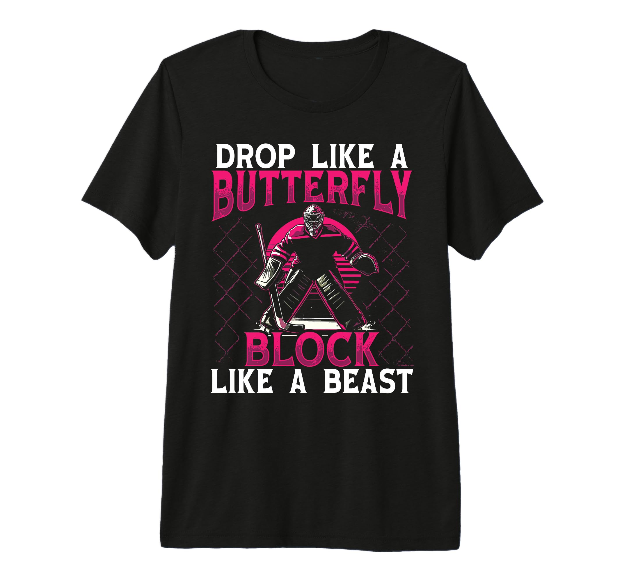 Drop Like Butterfly Block Like T-Shirt - Fun Novelty Design for Adults - T-Shirt, Sweatshirt, Hoodie
