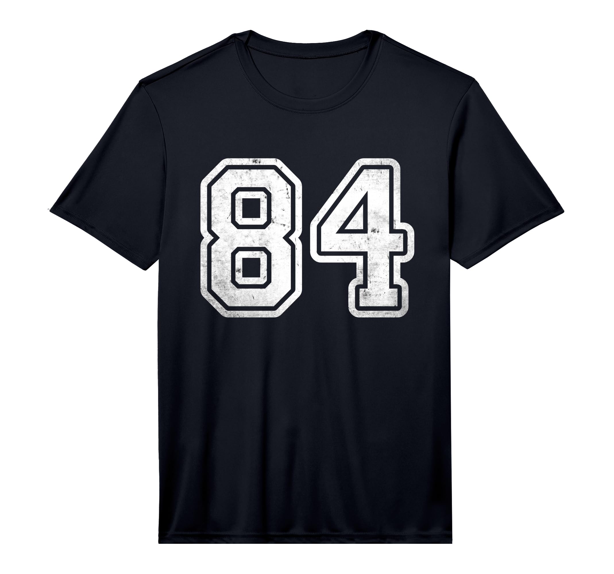 Distressed White Sports Team T-Shirt - Casual Everyday Wear for Adults - T-Shirt, Sweatshirt, Hoodie