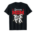 Soccer Mom Bow Leopard Soccer Lovers T-Shirt - Trendy Graphic for Adults - T-Shirt, Sweatshirt, Hoodie
