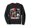 Soccer Mama Mom Life Sidelines Mommy Sweatshirt - Minimalist Print Unisex - T-Shirt, Sweatshirt, Hoodie