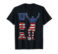 Usa Flag Football Soccer T-Shirt - Minimalist Print Unisex - T-Shirt, Sweatshirt, Hoodie