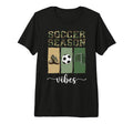 Camo Soccer Season Goal And Cleats Art T-Shirt - Unique Graphic Men Women - T-Shirt, Sweatshirt, Hoodie