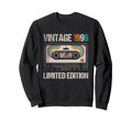 1996 Funny 30Th Birthday Cassette Sweatshirt - Unique Graphic for Adults - T-Shirt, Sweatshirt, Hoodie