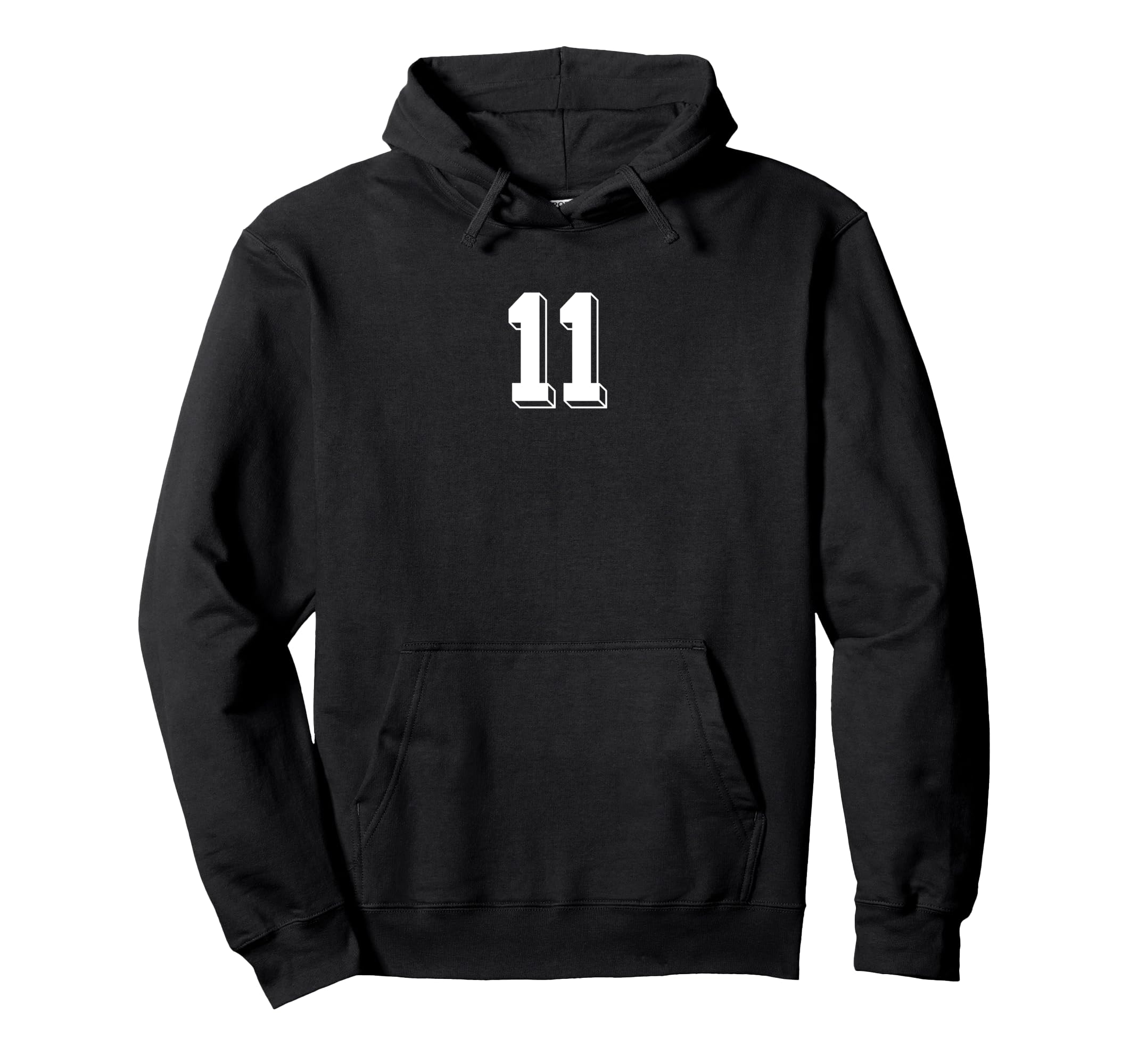 Number 11 80S 90S Soccer Team Jersey Hoodie - Novelty Apparel Men Women - T-Shirt, Sweatshirt, Hoodie