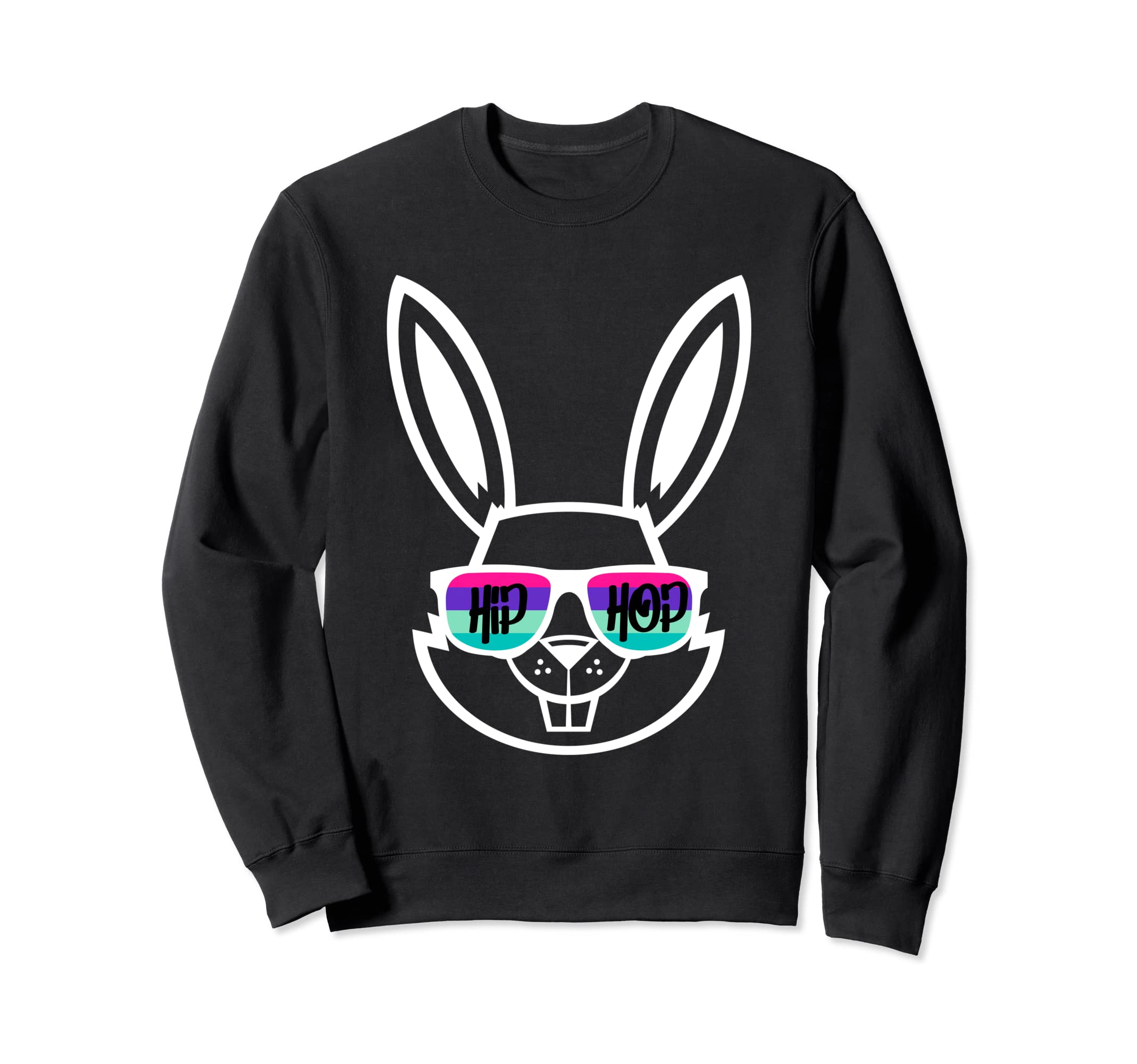 Rapmusk Bunny Hip Hop Bunny Sweatshirt - Custom Art Print Unisex - T-Shirt, Sweatshirt, Hoodie