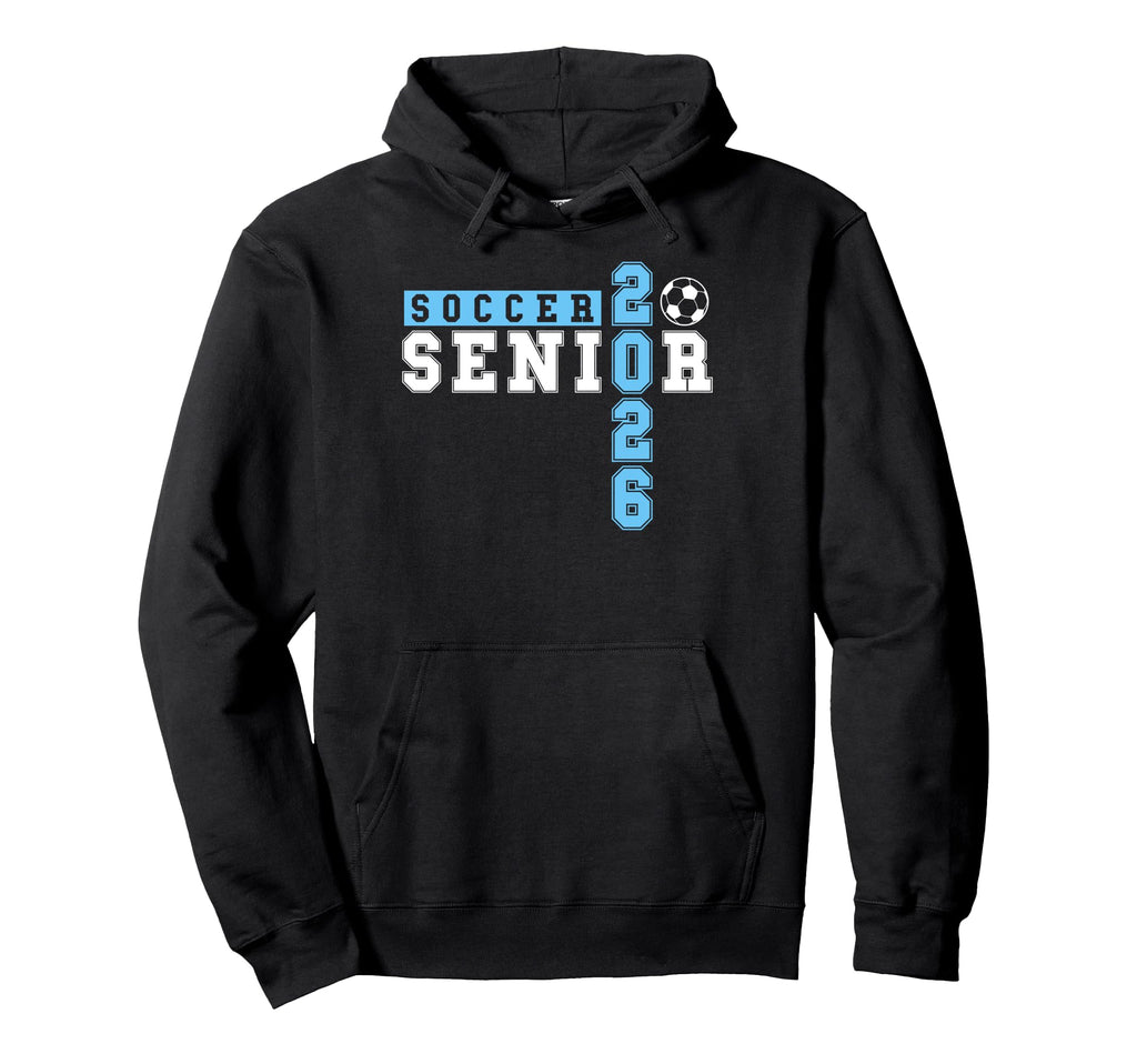 Soccer Senior Night Soccer Senior 2026 Hoodie - Custom Art Print Unisex - T-Shirt, Sweatshirt, Hoodie