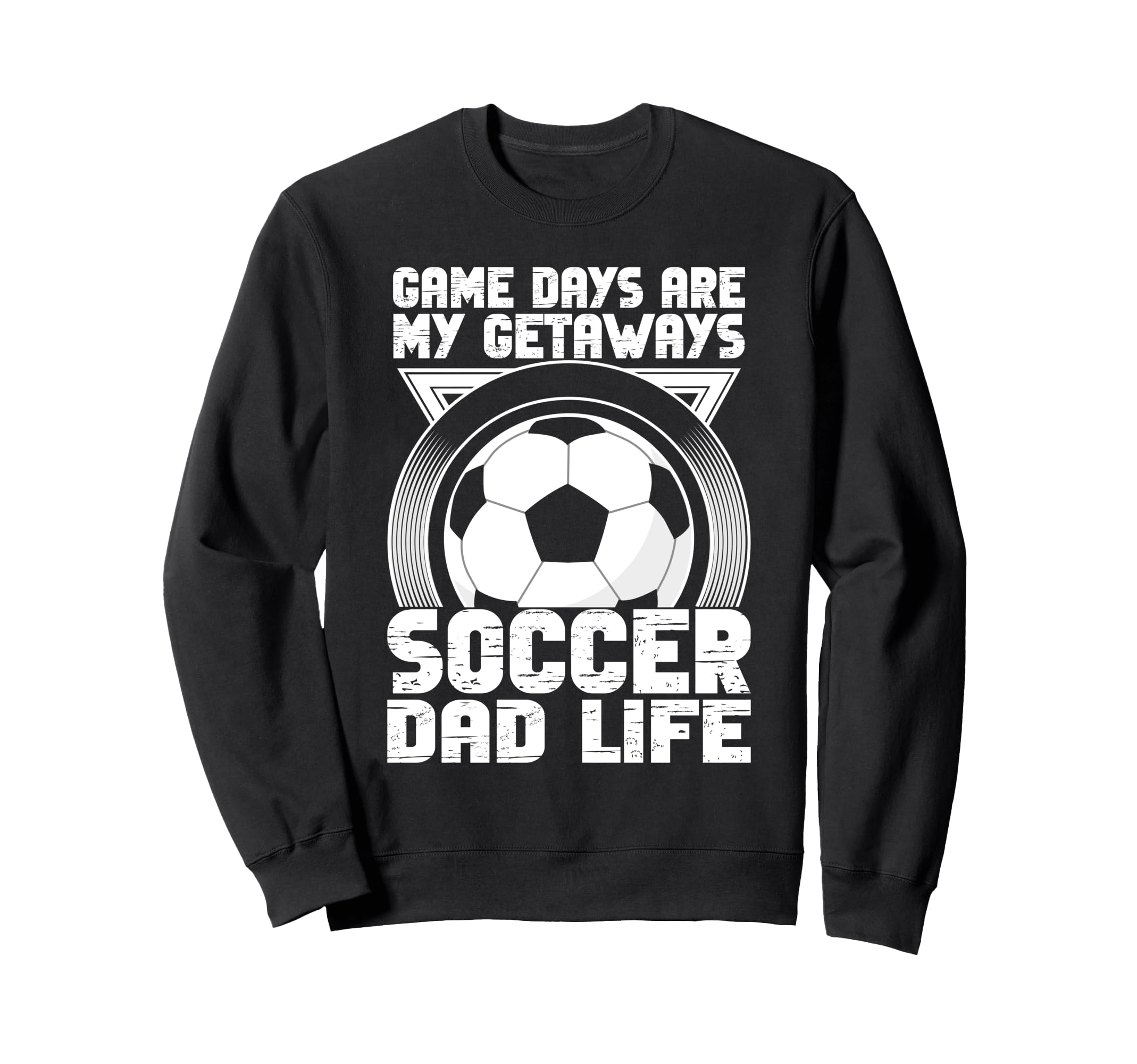 Game Days Are My Getaways Soccer Dad Sweatshirt - Minimalist Print Unisex - T-Shirt, Sweatshirt, Hoodie