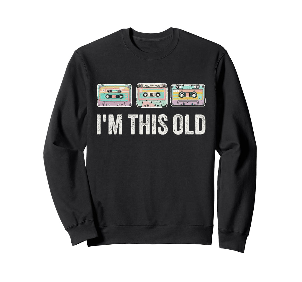 Cassette Tape 80S Music Lover Sweatshirt - Streetwear Style for Adults - T-Shirt, Sweatshirt, Hoodie
