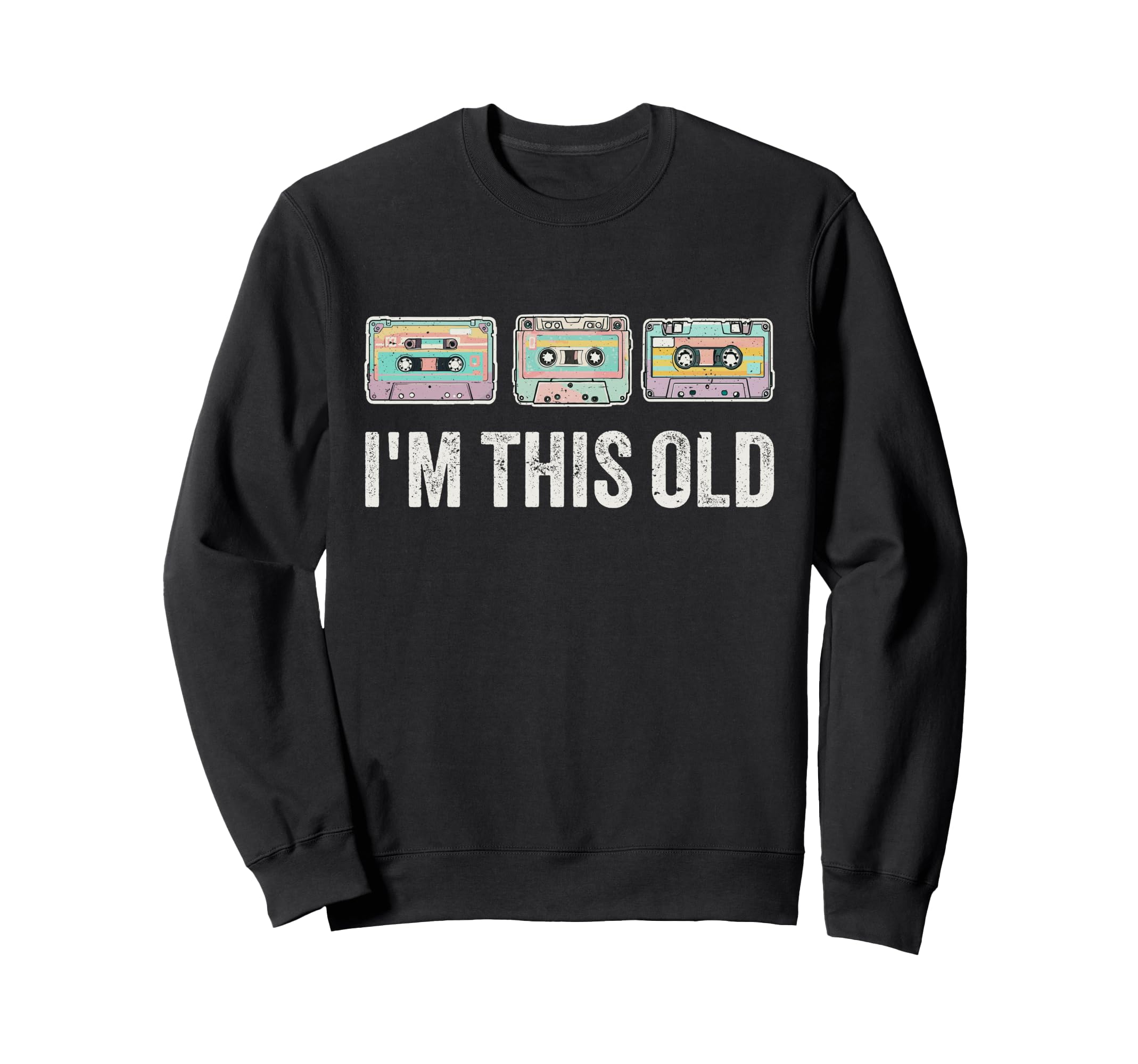 Cassette Tape 80S Music Lover Sweatshirt - Streetwear Style for Adults - T-Shirt, Sweatshirt, Hoodie