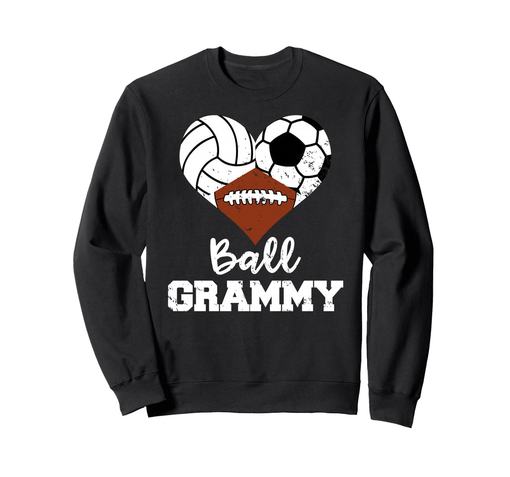 Ball Grammy Heart Funny Volleyball Sweatshirt - Aesthetic Graphic Unisex - T-Shirt, Sweatshirt, Hoodie