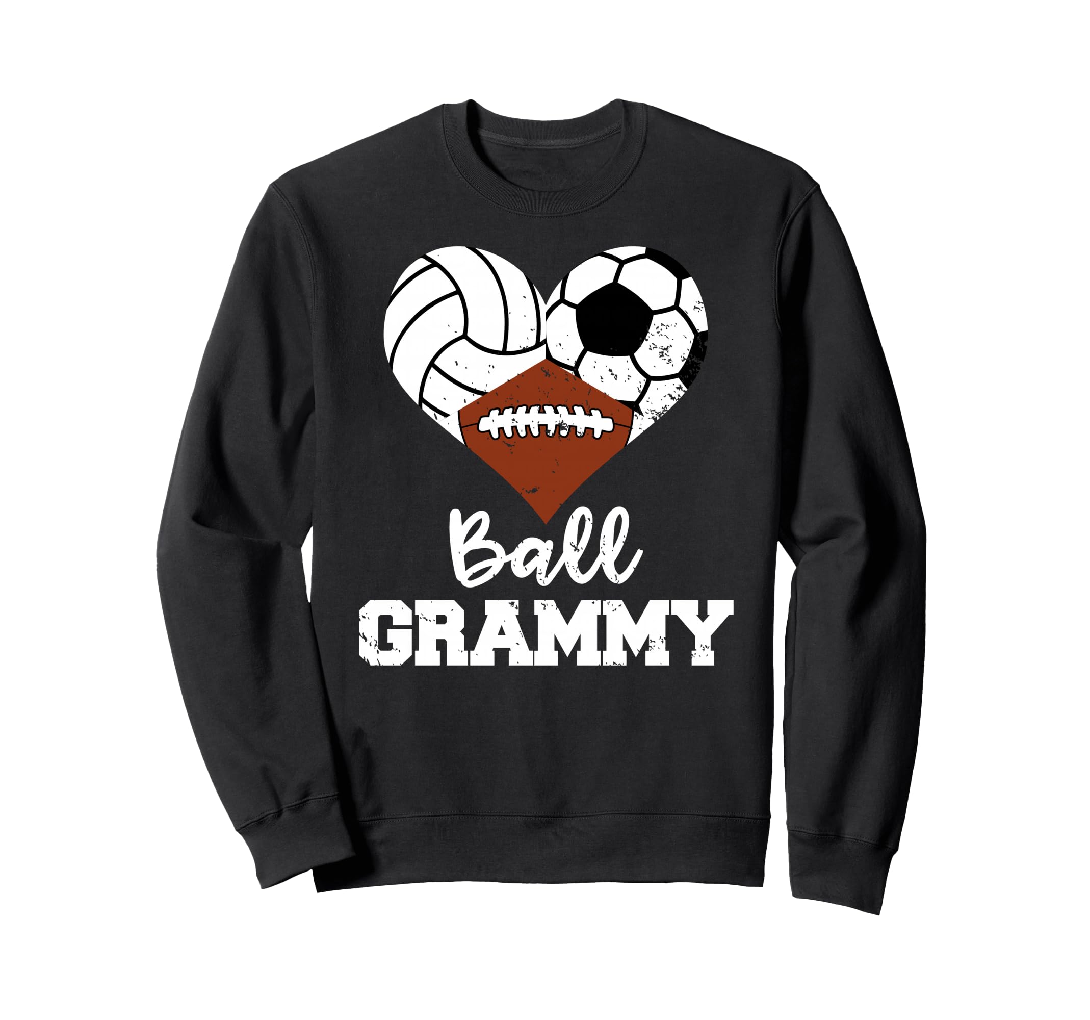 Ball Grammy Heart Funny Volleyball Sweatshirt - Aesthetic Graphic Unisex - T-Shirt, Sweatshirt, Hoodie