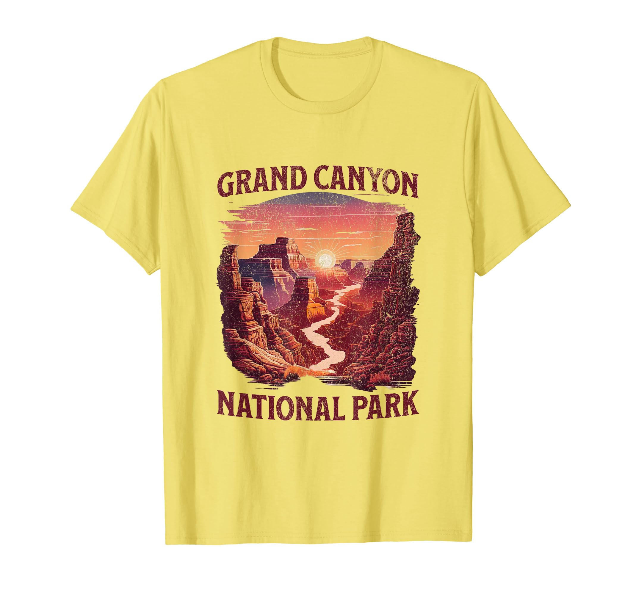Grand Canyon National Park Arizona Usa Hoodie - Minimalist Print Men Women - T-Shirt, Sweatshirt, Hoodie