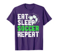 Eat Sleep Soccer Repeat Sport Player T-Shirt - Unique Graphic for Adults - T-Shirt, Sweatshirt, Hoodie