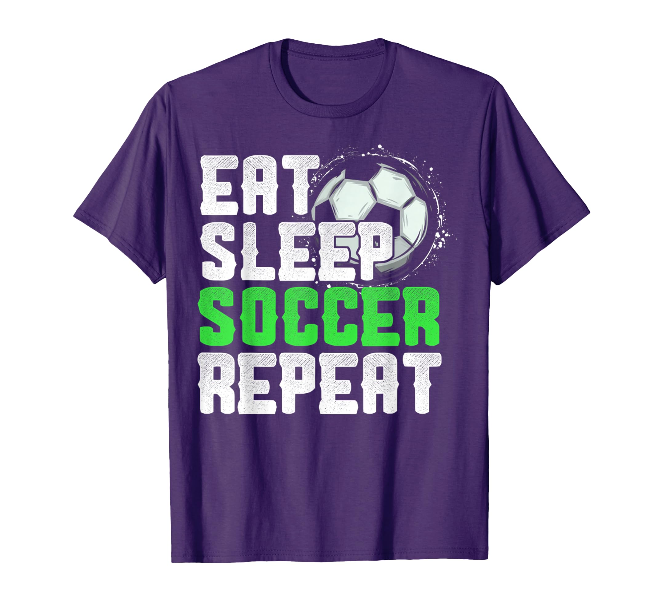 Eat Sleep Soccer Repeat Sport Player T-Shirt - Unique Graphic for Adults - T-Shirt, Sweatshirt, Hoodie