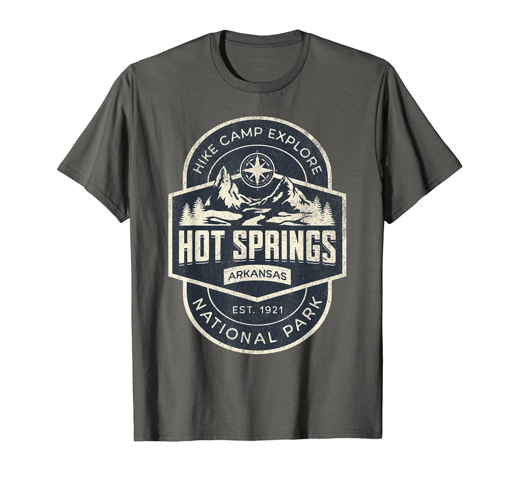 Hot Springs National Park Arkansas Usa T-Shirt - Trendy Graphic Unisex - T-Shirt, Sweatshirt, Hoodie