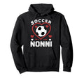 Soccer Nonni Heart Nonni Soccer Player Hoodie - Fun Novelty Design Unisex - T-Shirt, Sweatshirt, Hoodie