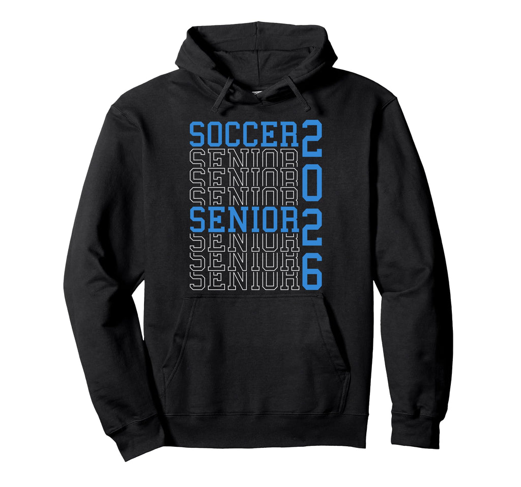 Soccer Senior Night Soccer Senior Hoodie - Custom Art Print for Adults - T-Shirt, Sweatshirt, Hoodie