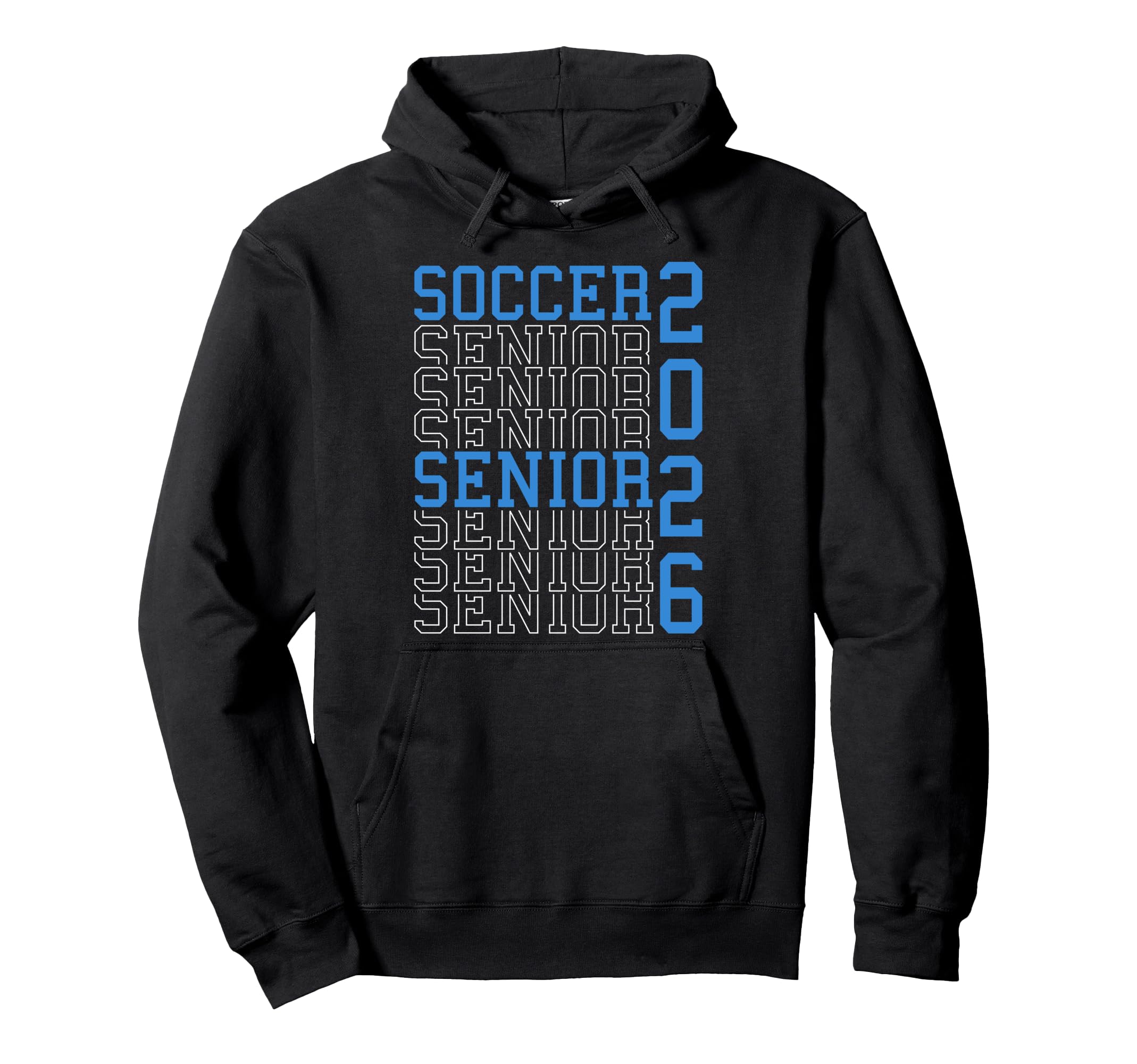 Soccer Senior Night Soccer Senior 2026 Hoodie - Unique Graphic Unisex - T-Shirt, Sweatshirt, Hoodie