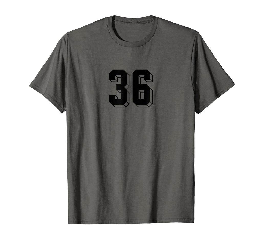 Number 36 80S 90S Soccer Team Jersey T-Shirt - Minimalist Print Men Women - T-Shirt, Sweatshirt, Hoodie