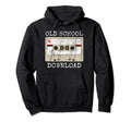 Original Old School Music Download Hoodie - Unique Graphic Men Women - T-Shirt, Sweatshirt, Hoodie